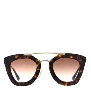 PRADA Acetate Cinema Sunglasses SPR 09Q Tortoise